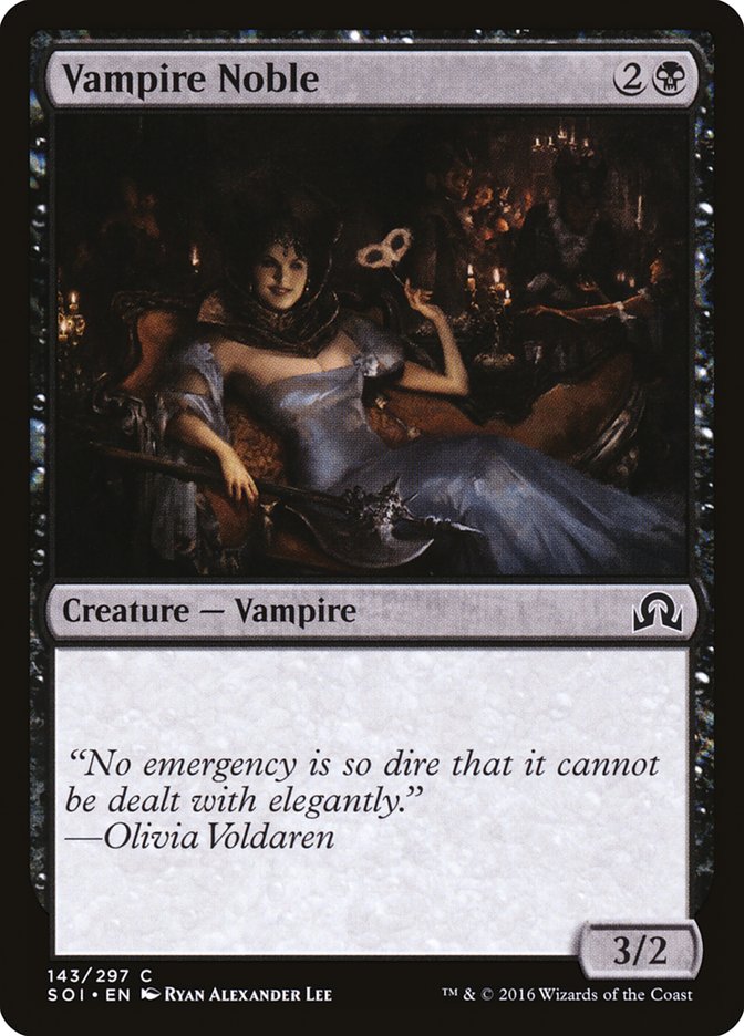 Vampire Noble – Shadows over Innistrad [SOI] – English – #143