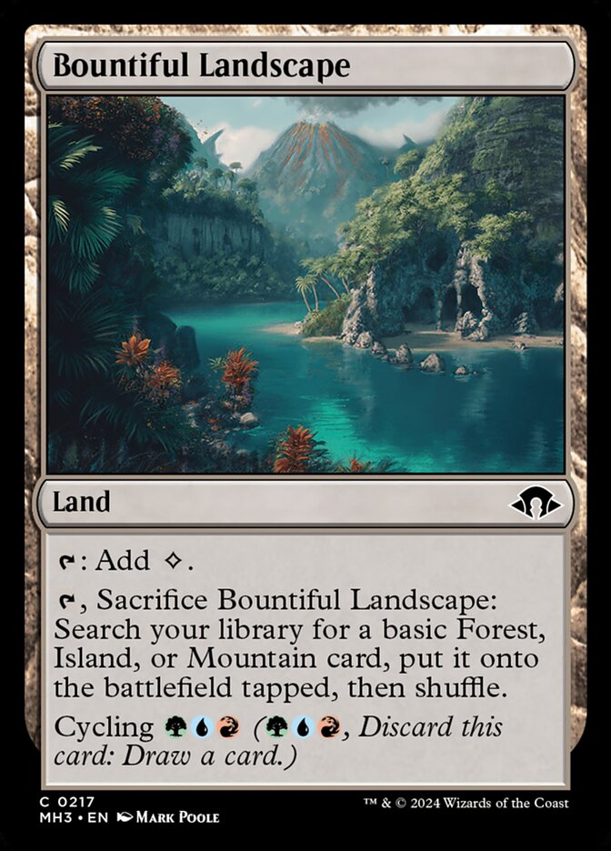 Bountiful Landscape – Modern Horizons 3 [MH3] – English – #217