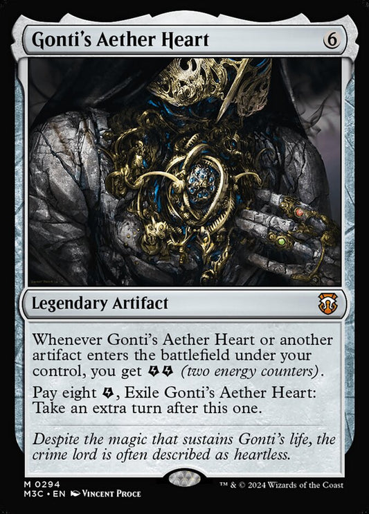 Gonti's Aether Heart – Modern Horizons 3 Commander [M3C] – English – #294