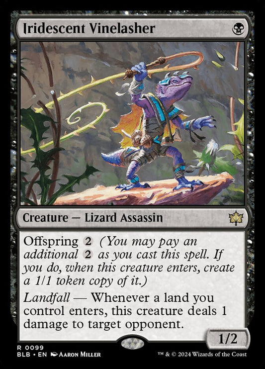 Iridescent Vinelasher – Bloomburrow [BLB] – English – #99