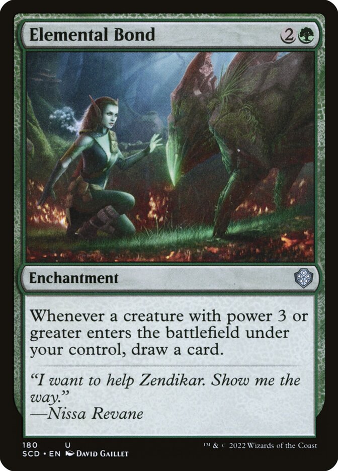 Elemental Bond – Starter Commander Decks [SCD] – English – #180