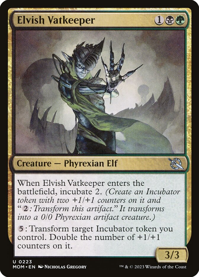 Elvish Vatkeeper – March of the Machine [MOM] – English – #223