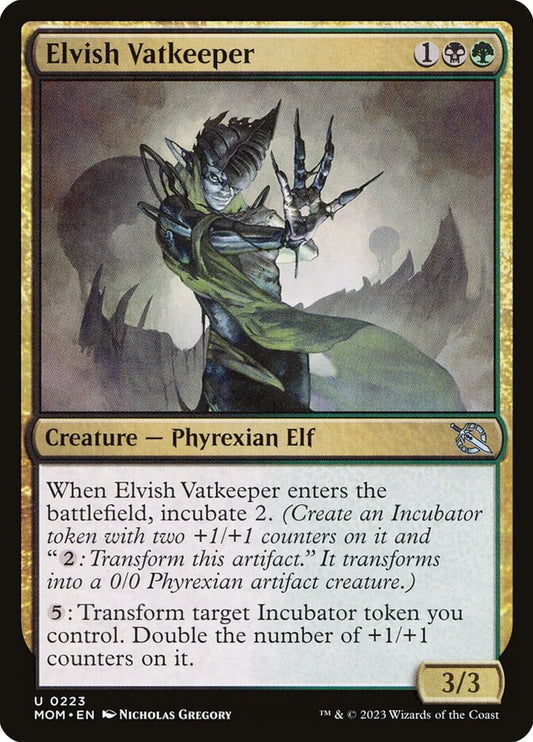 Elvish Vatkeeper – March of the Machine [MOM] – English – #223