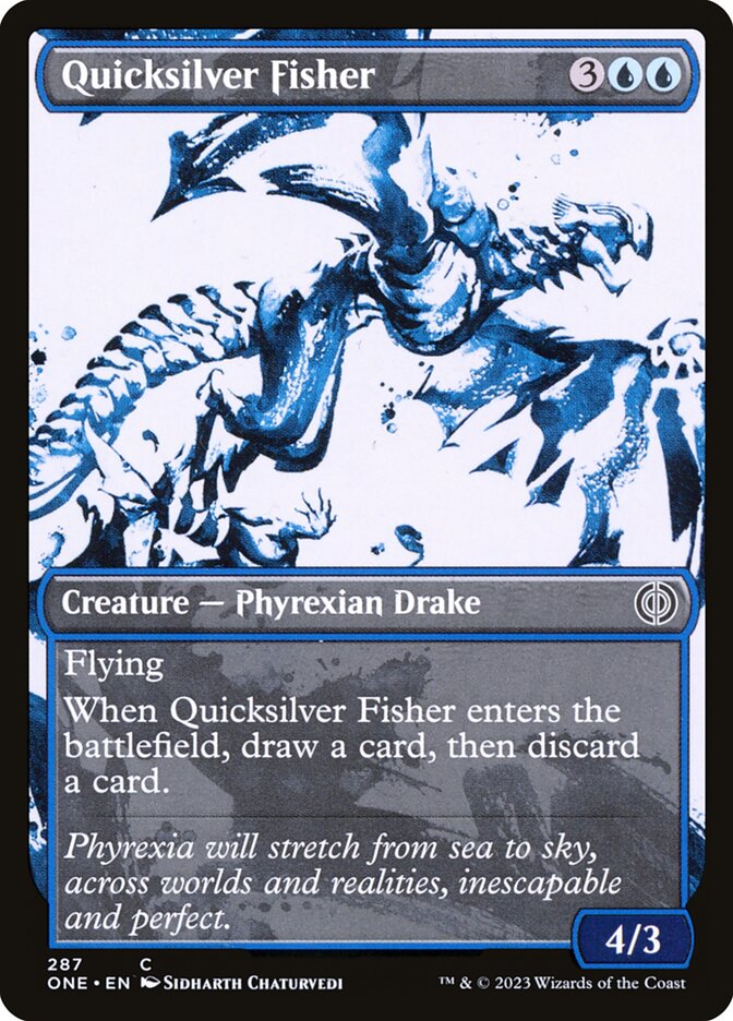 Quicksilver Fisher – Phyrexia: All Will Be One [ONE] – D – #287
