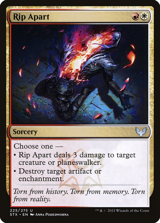 Rip Apart – Strixhaven: School of Mages [STX] – D – #225