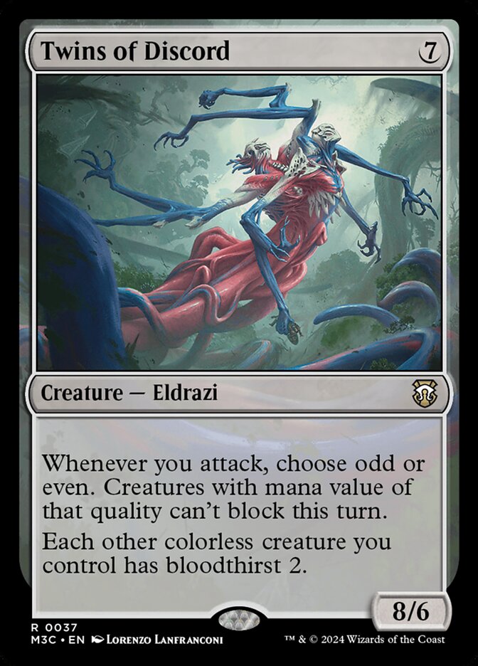 Twins of Discord – Modern Horizons 3 Commander [M3C] – English – #37