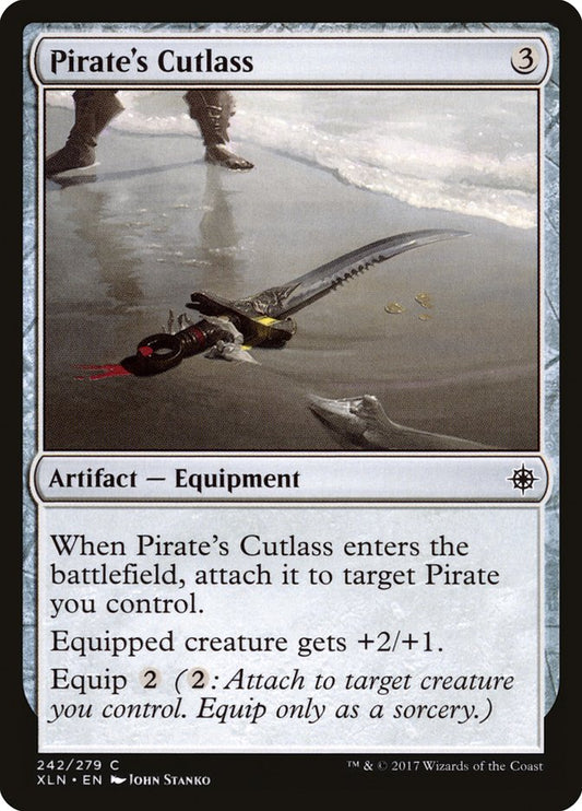 Pirate's Cutlass – Ixalan [XLN] – D – #242