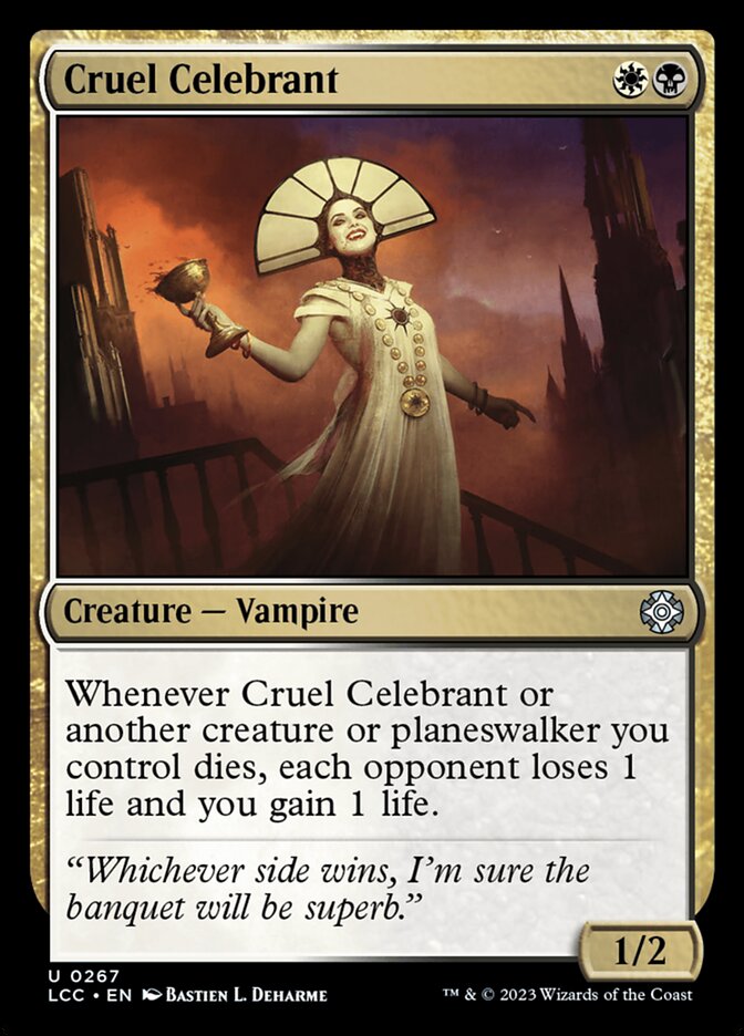 Cruel Celebrant – The Lost Caverns of Ixalan Commander [LCC] – English – #267