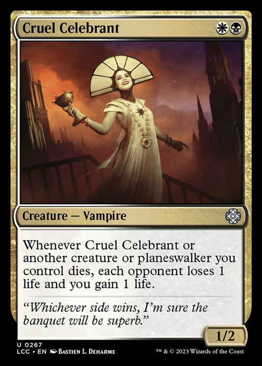 Cruel Celebrant – The Lost Caverns of Ixalan Commander [LCC] – English – #267