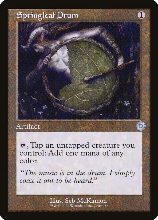 Springleaf Drum – The Brothers' War Retro Artifacts [BRR] – English – #55