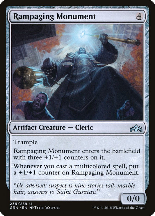Rampaging Monument – Guilds of Ravnica [GRN] – D – #239