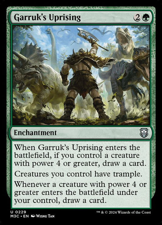 Garruk's Uprising – Modern Horizons 3 Commander [M3C] – English – #229