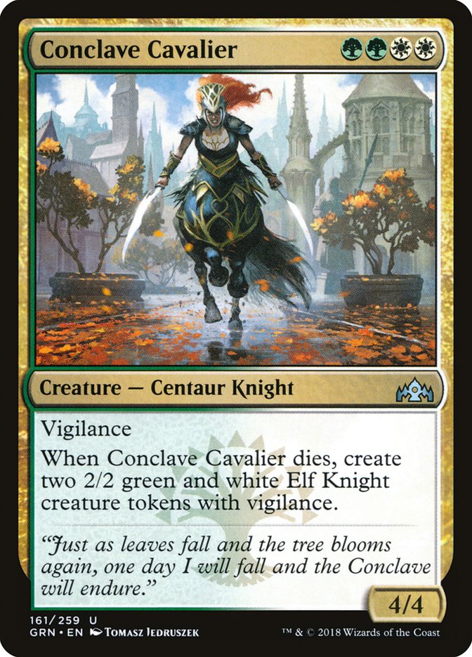 Conclave Cavalier – Guilds of Ravnica [GRN] – D – #161