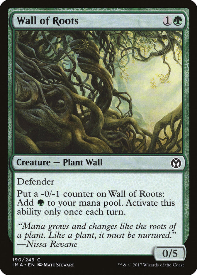 Wall of Roots – Iconic Masters [IMA] – English – #190