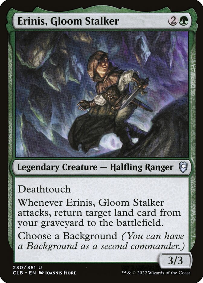 Erinis, Gloom Stalker – Commander Legends: Battle for Baldur's Gate [CLB] – D – #230