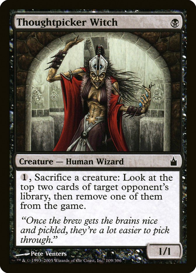 Thoughtpicker Witch – Ravnica: City of Guilds [RAV] – English – #109