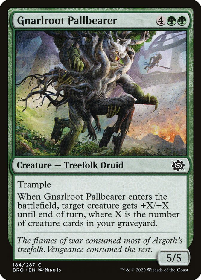 Gnarlroot Pallbearer – The Brothers' War [BRO] – D – #184