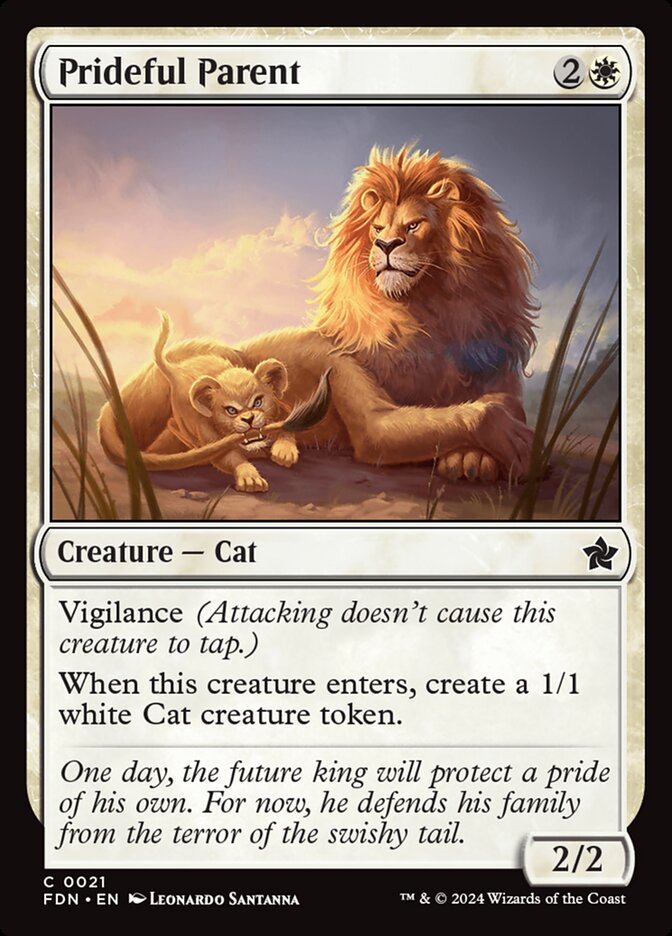 Prideful Parent – Foundations [FDN] – D – #21