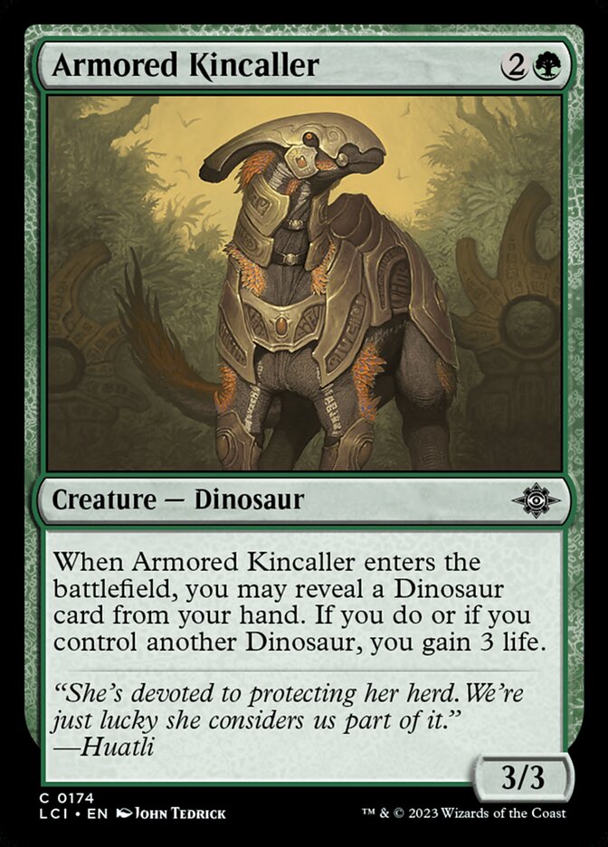 Armored Kincaller – The Lost Caverns of Ixalan [LCI] – English – #174