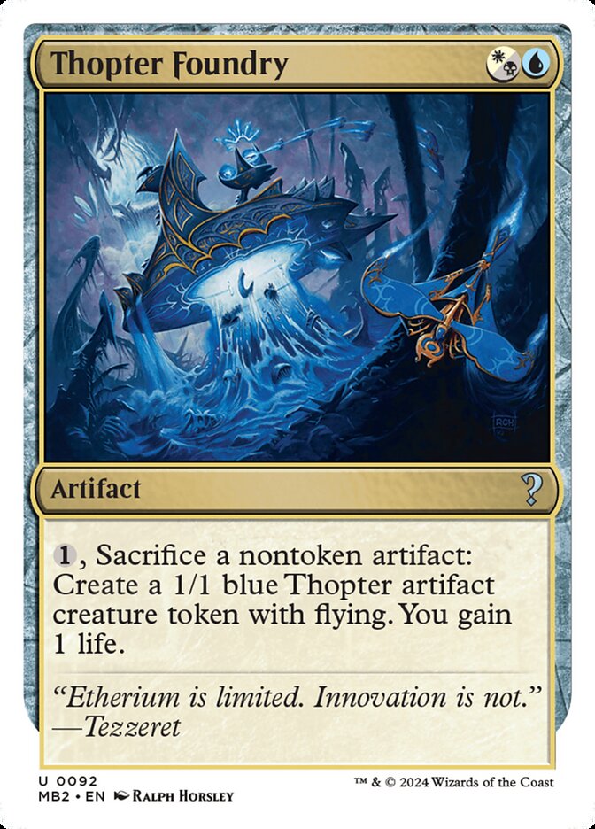 Thopter Foundry – Mystery Booster 2 [MB2] – English – #92