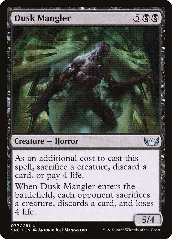 Dusk Mangler – Streets of New Capenna [SNC] – English – #77
