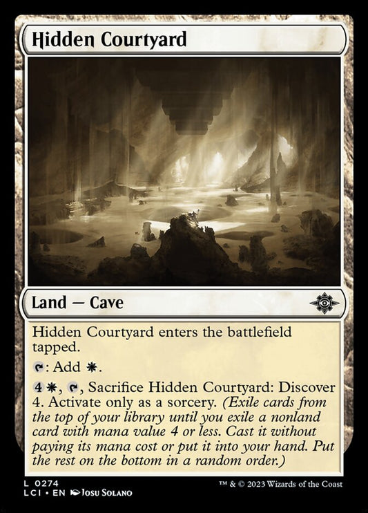 Hidden Courtyard – The Lost Caverns of Ixalan [LCI] – D – #274