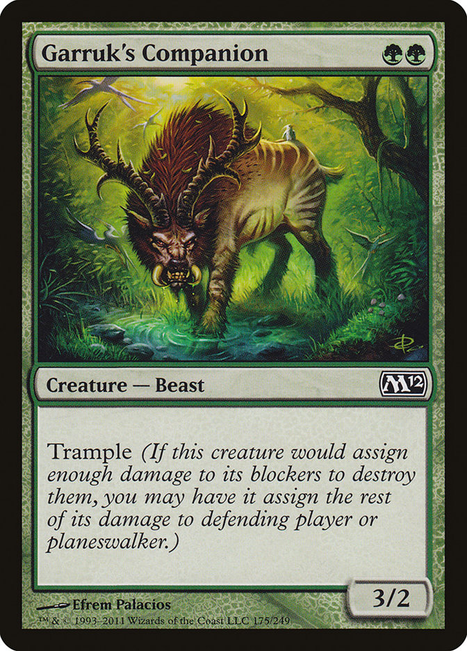 Garruk's Companion – Magic 2012 [M12] – English – #175