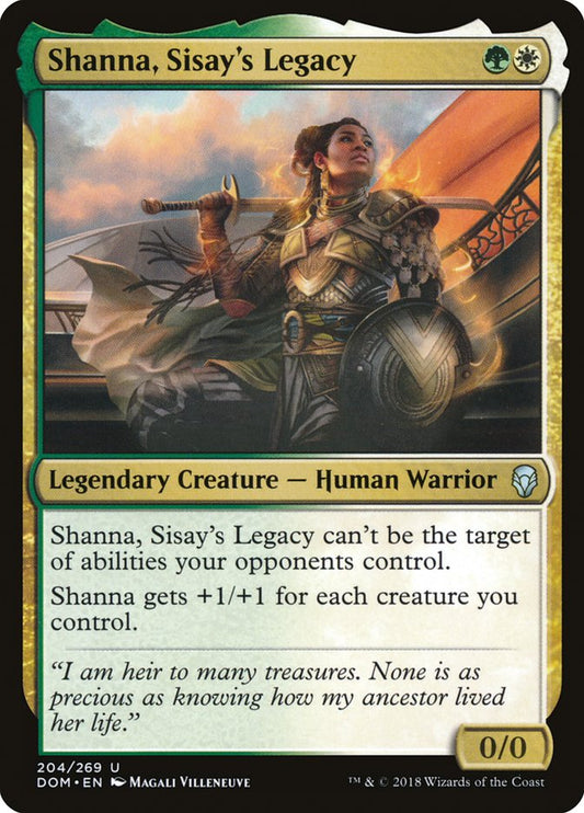 Shanna, Sisay's Legacy – Dominaria [DOM] – D – #204