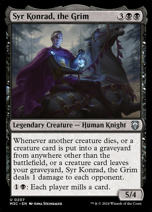 Syr Konrad, the Grim – Modern Horizons 3 Commander [M3C] – English – #207