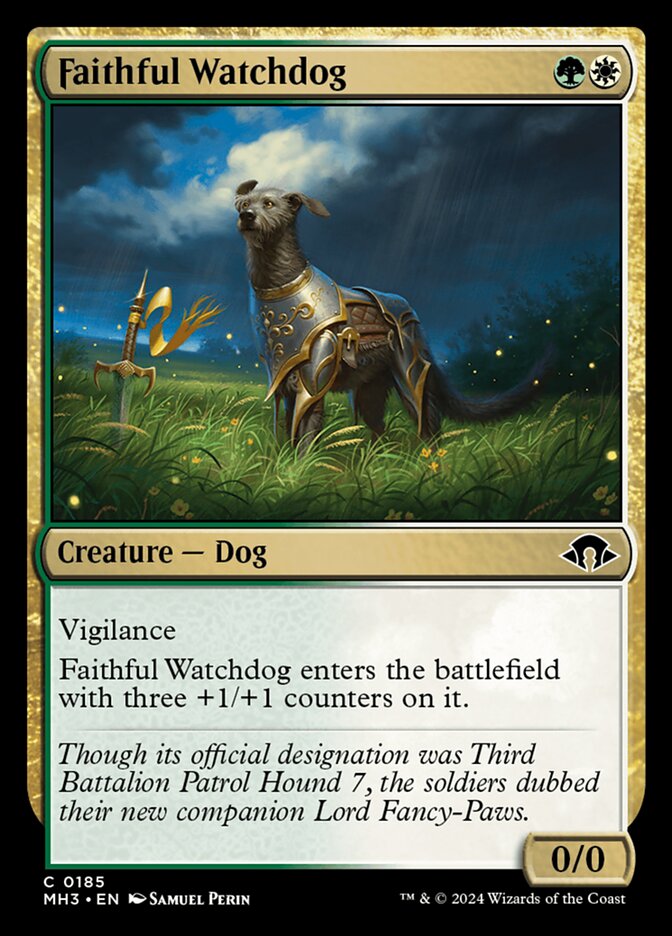 Faithful Watchdog – Modern Horizons 3 [MH3] – English – #185
