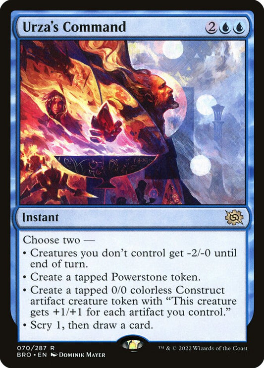 Urza's Command – The Brothers' War [BRO] – English – #70