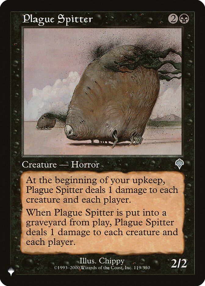 Plague Spitter – The List [PLST] – English – #INV-119