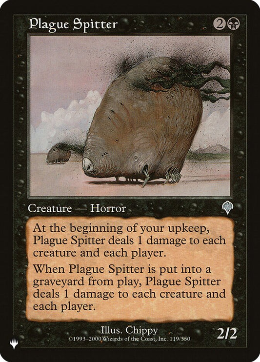 Plague Spitter – The List [PLST] – English – #INV-119
