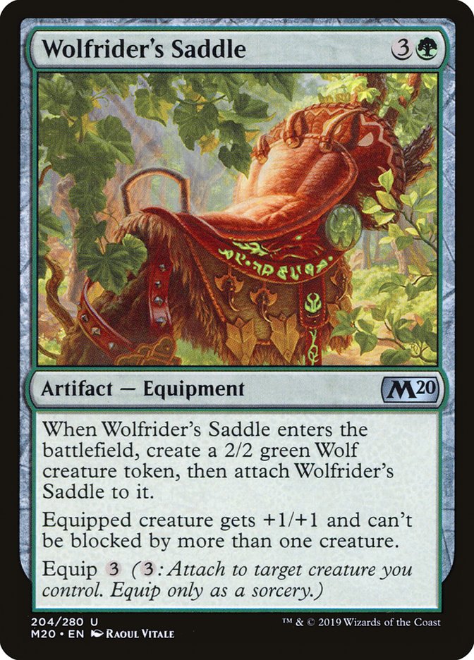 Wolfrider's Saddle – Core Set 2020 [M20] – D – #204