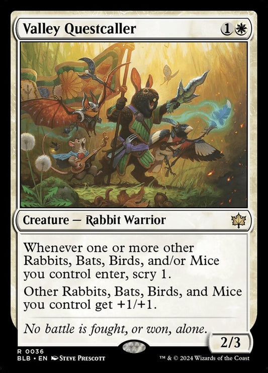 Valley Questcaller – Bloomburrow [BLB] – English – #36
