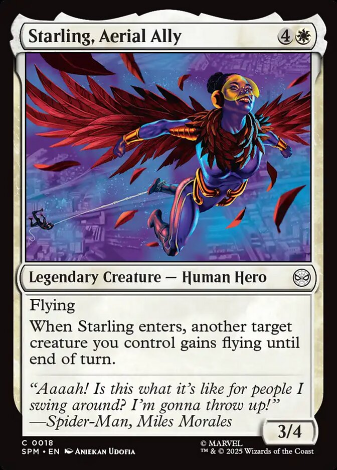 Starling, Aerial Ally – Marvel's Spider-Man [SPM] – D – #18