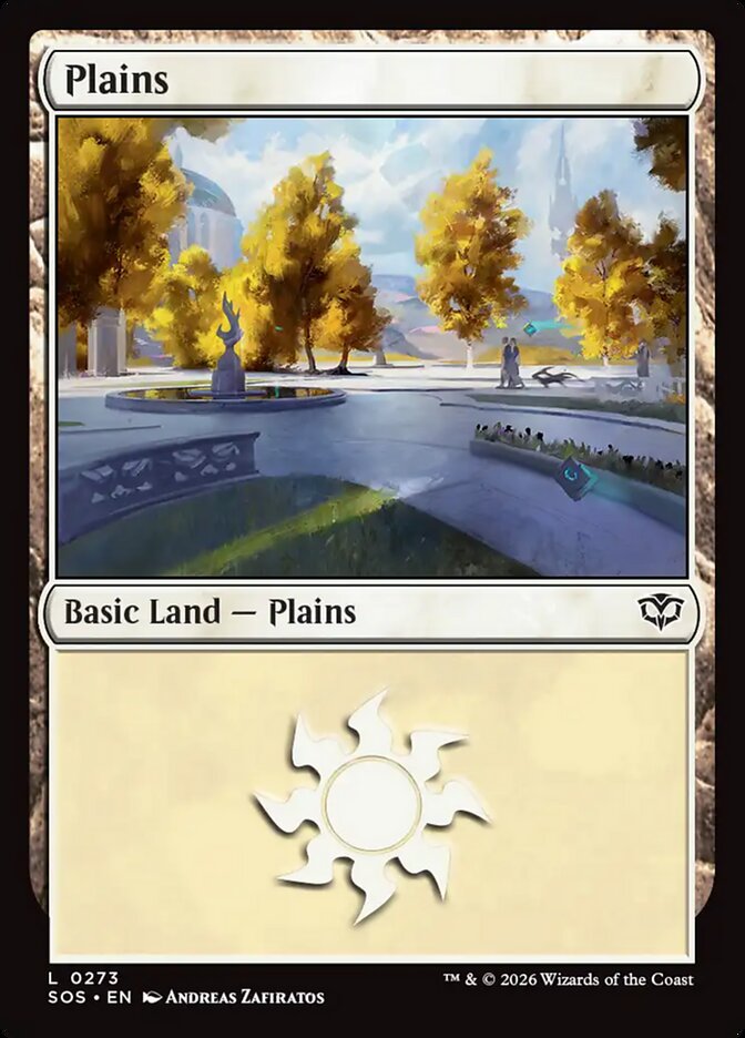 Plains – Secrets of Strixhaven [SOS] – English – #273