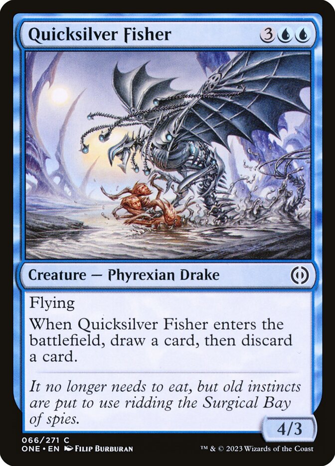 Quicksilver Fisher – Phyrexia: All Will Be One [ONE] – D – #66