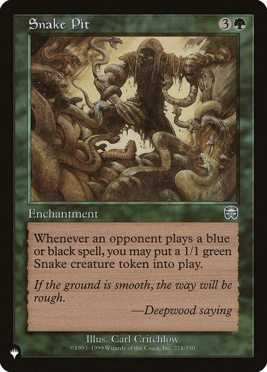 Snake Pit – The List [PLST] – English – #MMQ-271