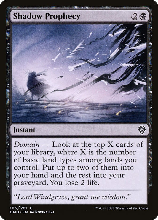 Shadow Prophecy – Dominaria United [DMU] – English – #105