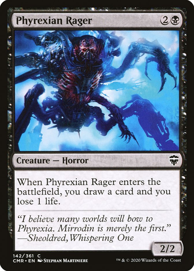 Phyrexian Rager – Commander Legends [CMR] – D – #142