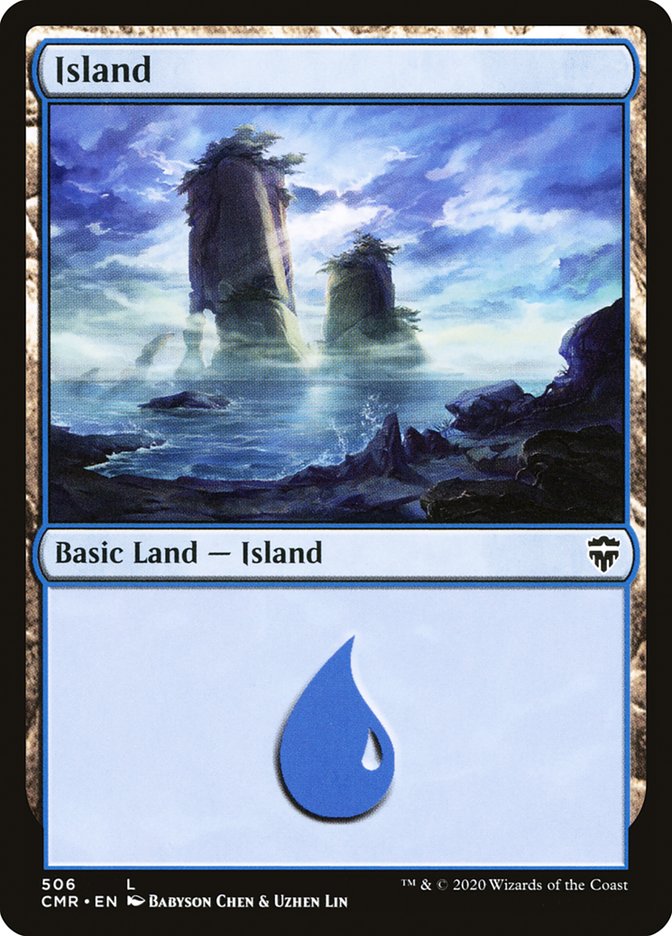 Island – Commander Legends [CMR] – English – #506