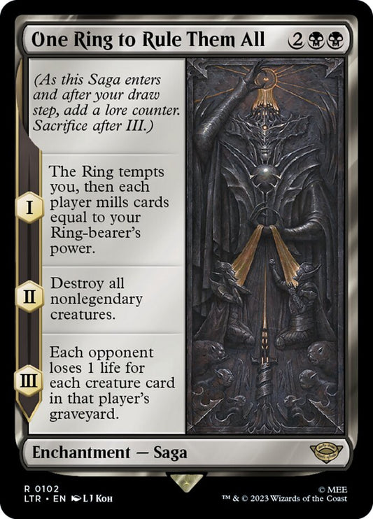 One Ring to Rule Them All – The Lord of the Rings: Tales of Middle-earth [LTR] – English – #102