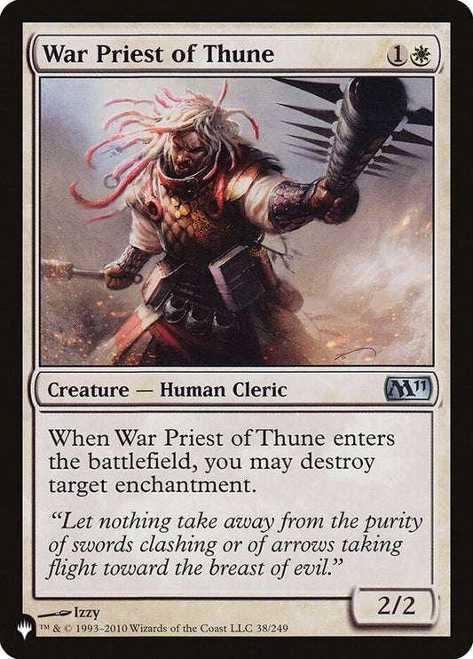 War Priest of Thune – The List [PLST] – English – #M11-38