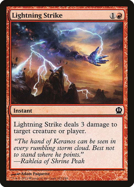 Lightning Strike – Theros [THS] – English – #127