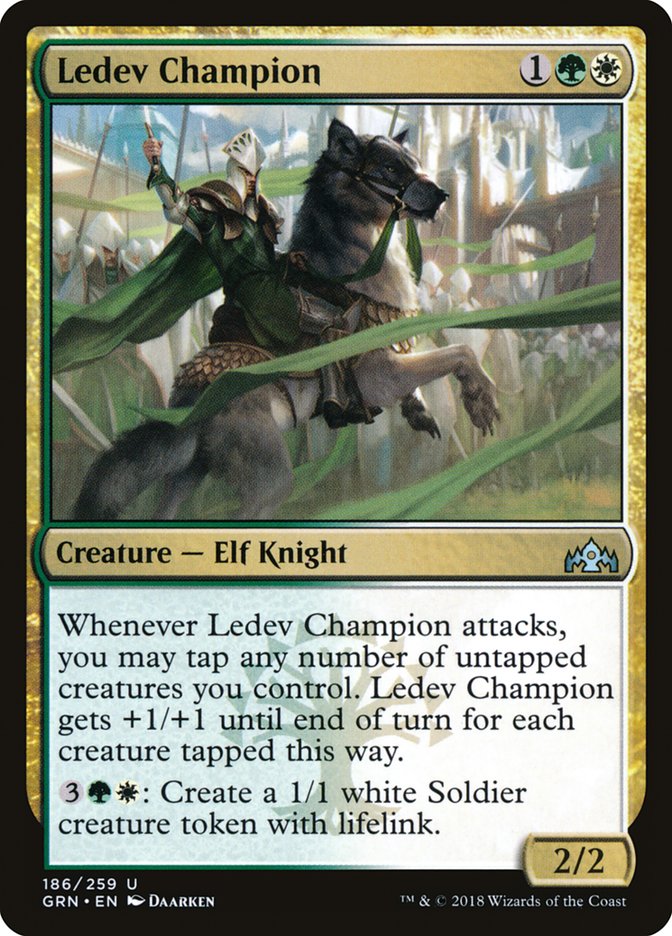 Ledev Champion – Guilds of Ravnica [GRN] – D – #186