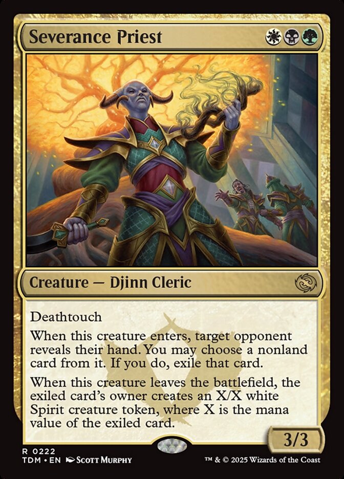 Severance Priest – Tarkir: Dragonstorm [TDM] – D – #222