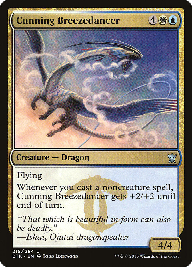 Cunning Breezedancer – Dragons of Tarkir [DTK] – English – #215
