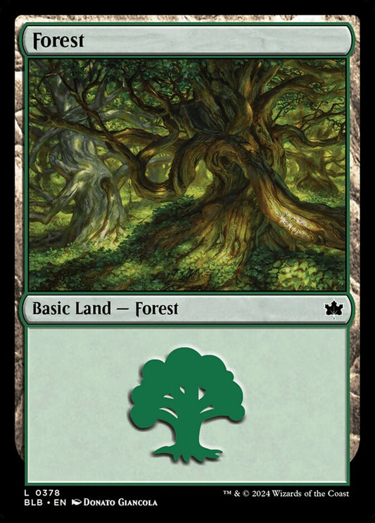 Forest – Bloomburrow [BLB] – English – #378