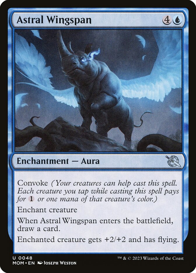 Astral Wingspan – March of the Machine [MOM] – D – #48